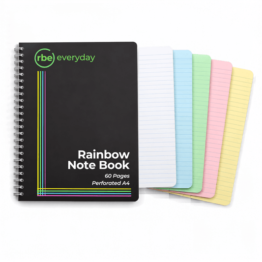A4 Rainbow NoteBook