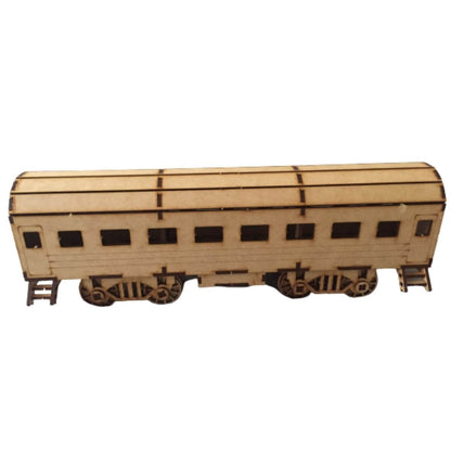 Laser Cut Steam Train Locomotive Model