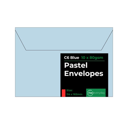 Pastel Blue Paper, Board & Envelopes