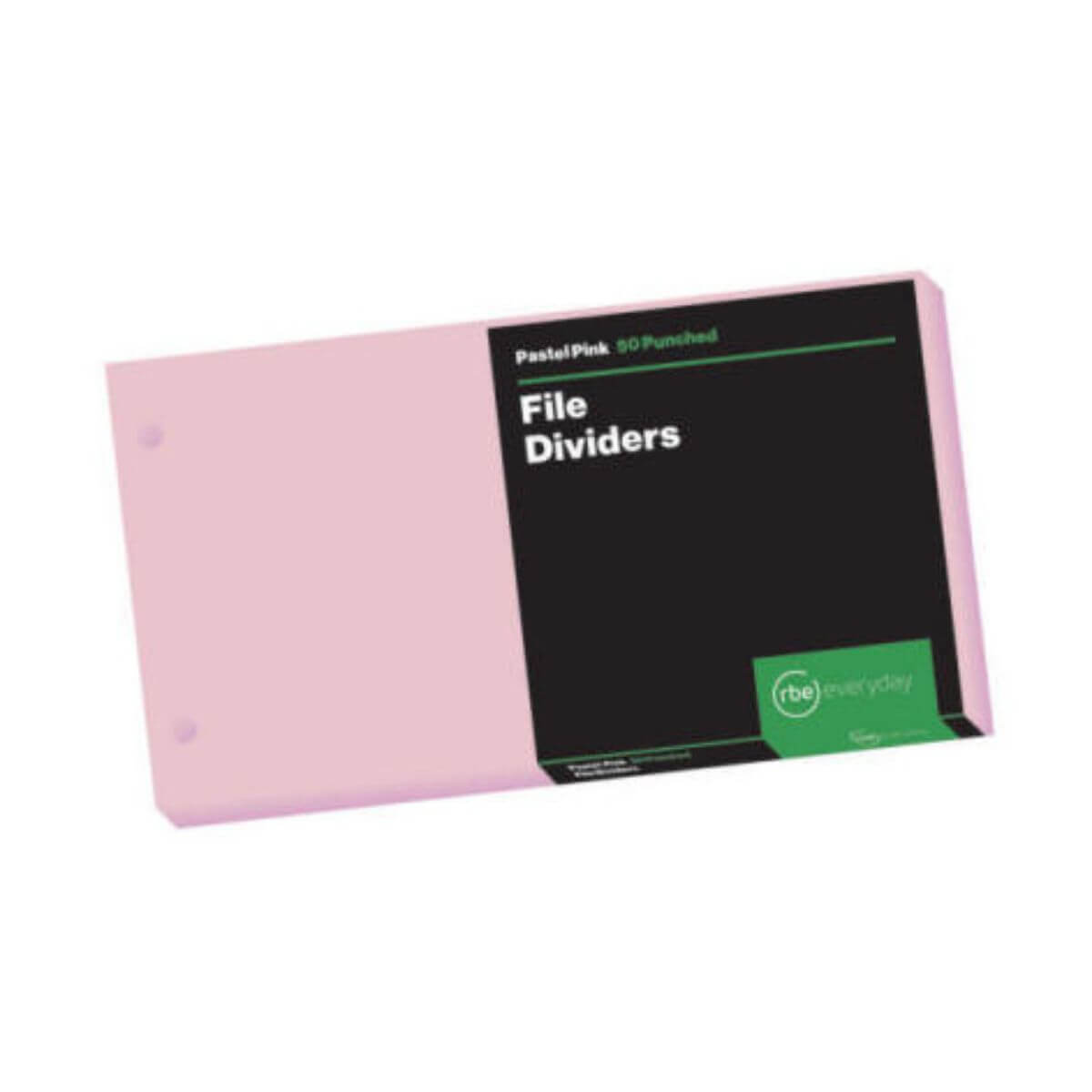 RBE Pastel File Dividers
