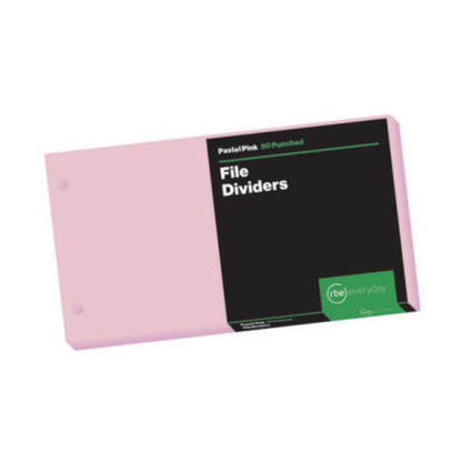 RBE Pastel File Dividers