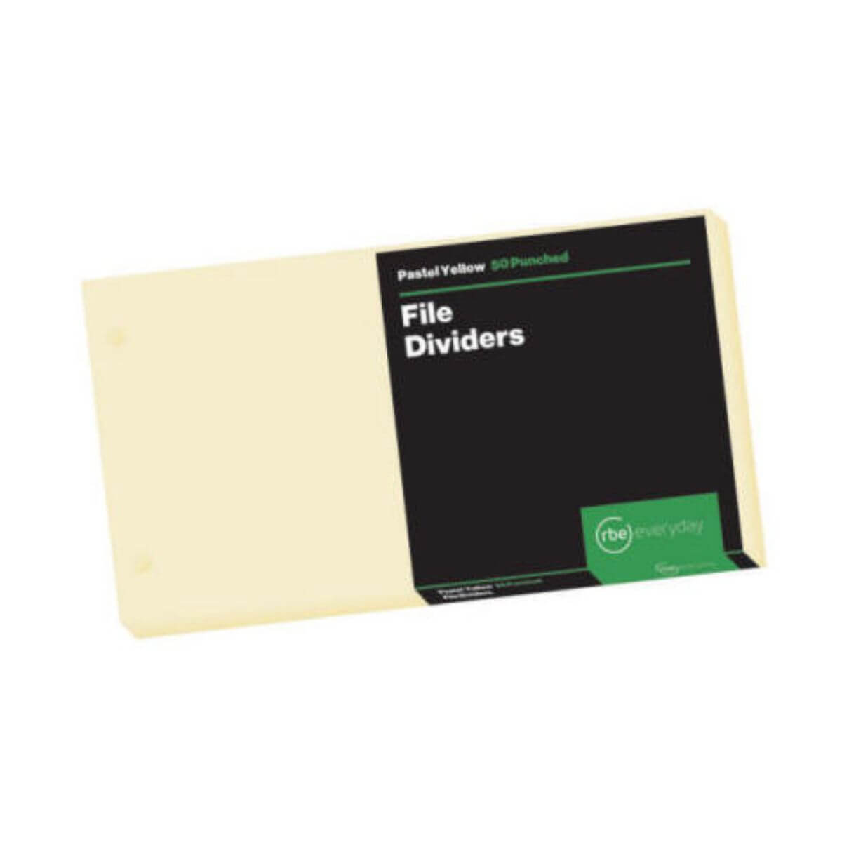 RBE Pastel File Dividers