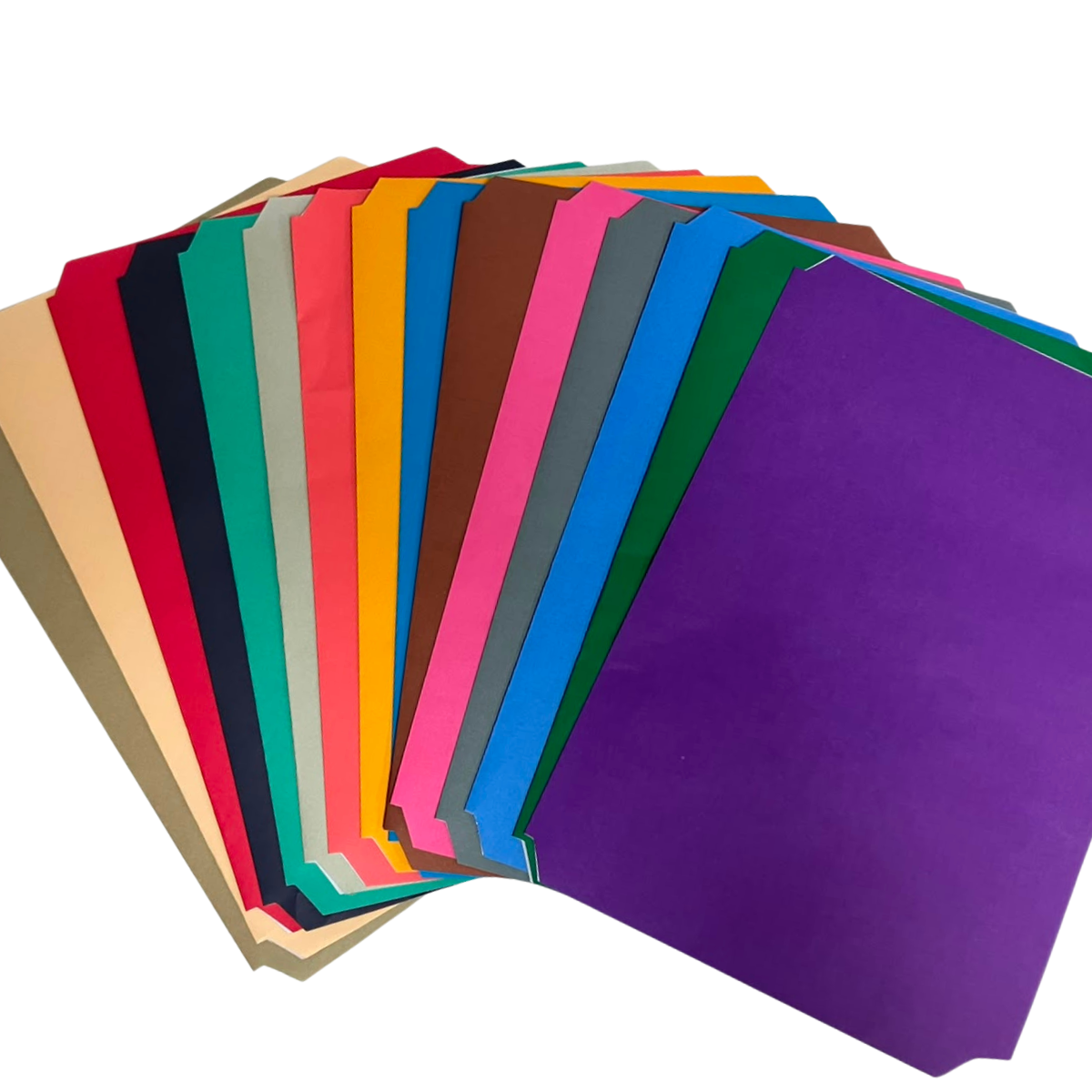 RBE A4 Pre-cut Shades Book Covers Pack of 15.