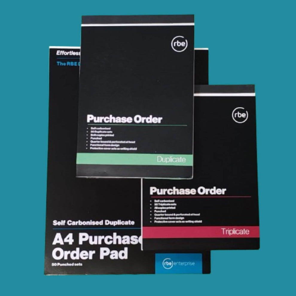 RBE Purchase Order Books & Pad – Paperly