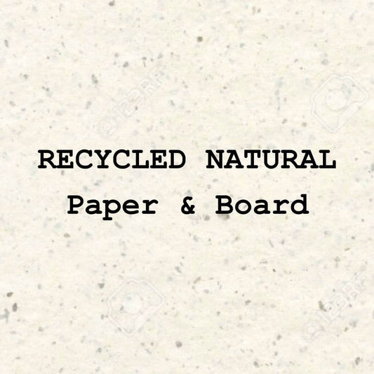 Recycled Natural Paper, Board & Envelopes