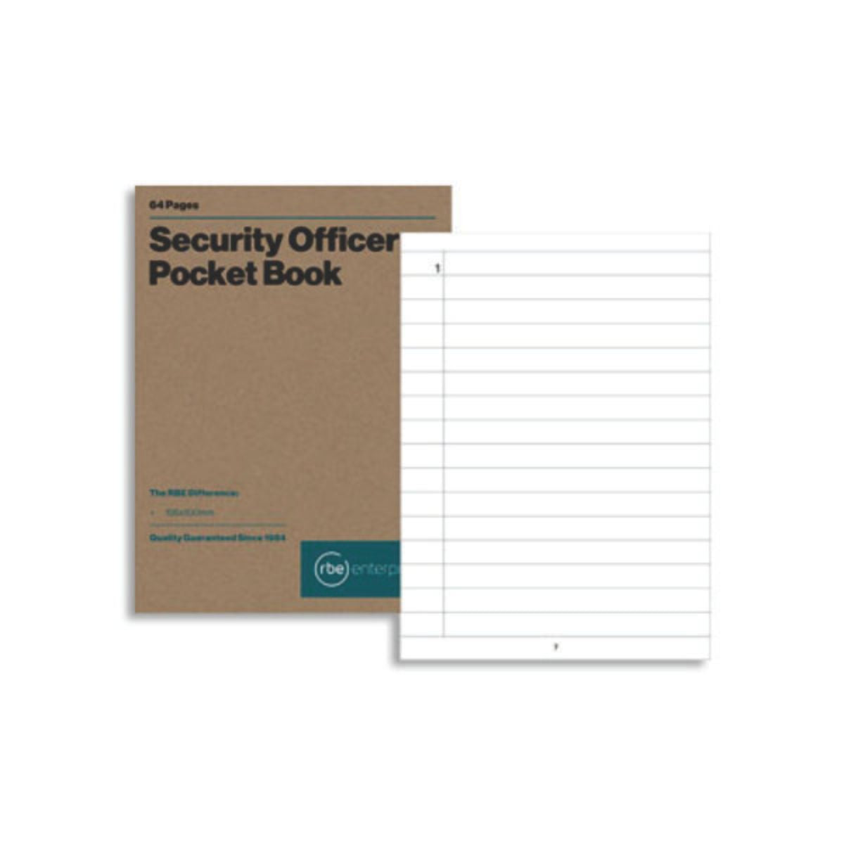 Security Office Pocket Book – Paperly