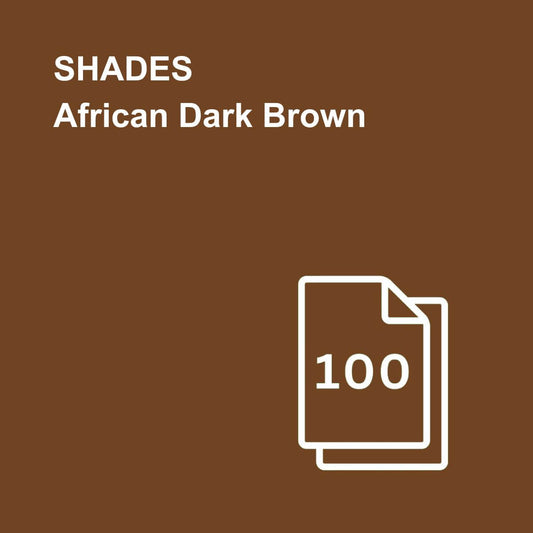 Shades African Dark Brown A4 Paper, Board & Envelopes