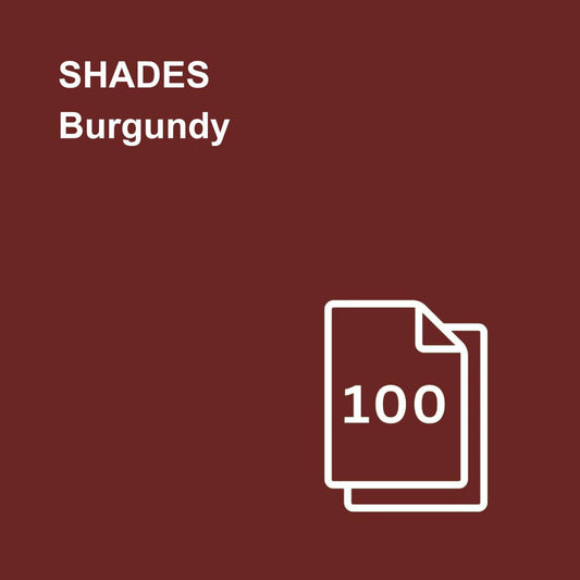 Shades Burgundy A4 Paper, Board & Envelopes