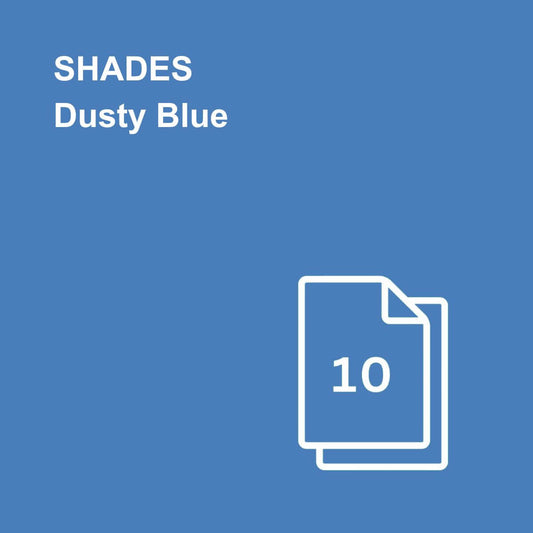 Shades Dusty Blue A4 Paper, Board & Envelopes