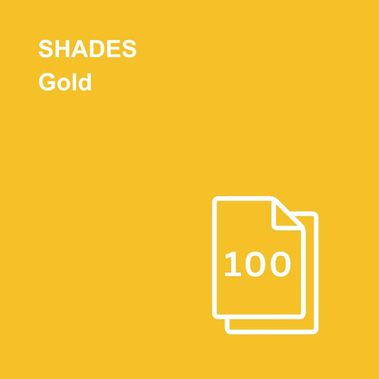 Shades Gold A4 Paper, Board & Envelopes