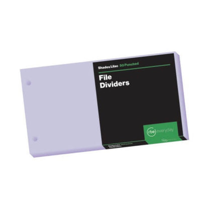 RBE Shades File Dividers