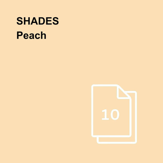 Shades Peach A4 Paper, Board & Envelopes