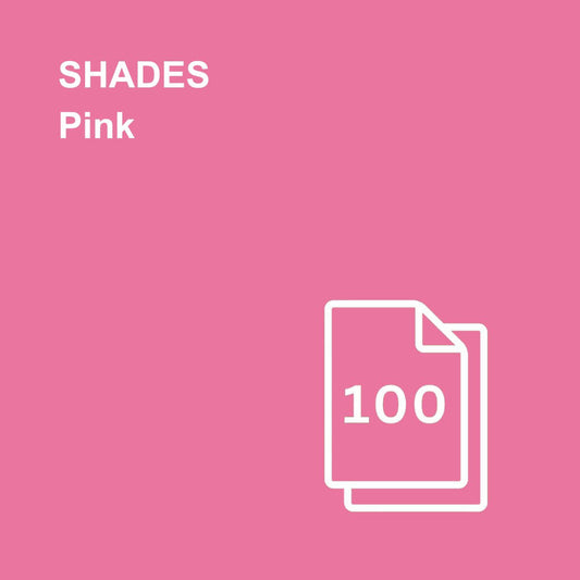 Shades Pink A4 Paper, Board & Envelopes