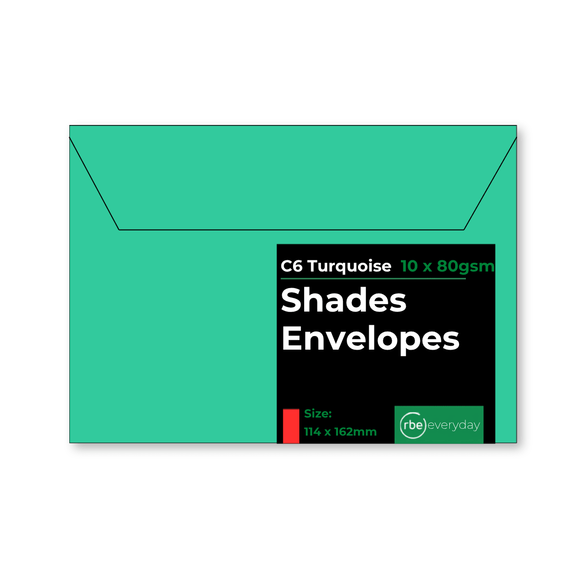 Shades Turquoise A4 Paper, Board & Envelopes