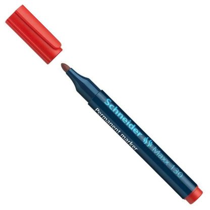 Assorted PERMANENT MARKERS (singles): Red, Blue, Black & Green