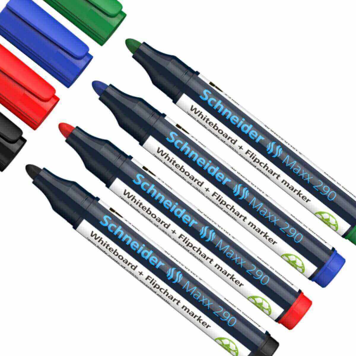 Schneider Maxx 290 Whiteboard Markers - 4 Pack
