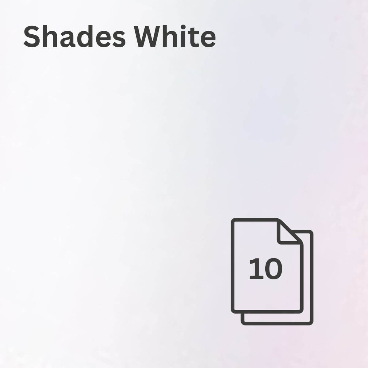 Shades White Paper & Board