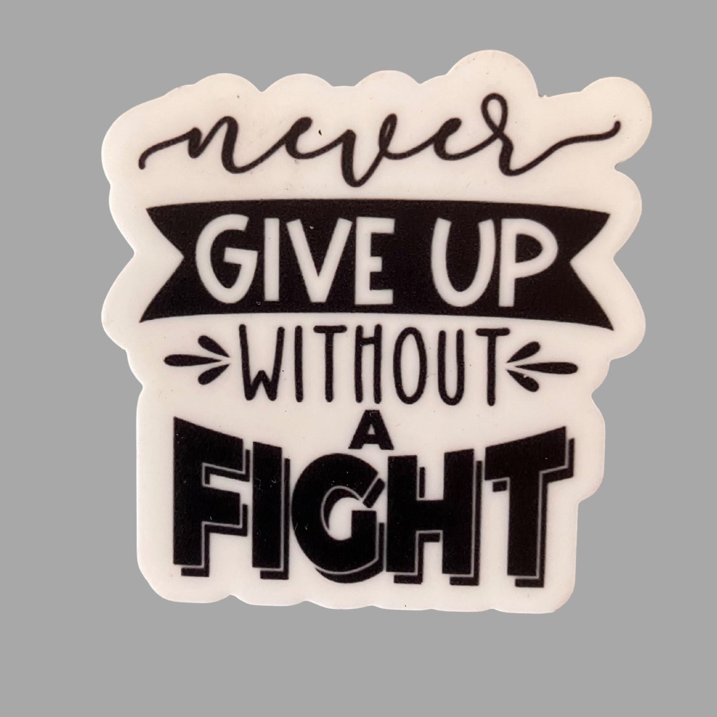 Fridge Magnet - Never Give Up