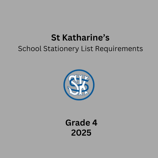 St Katharine's Grade 4 Stationery List 2025