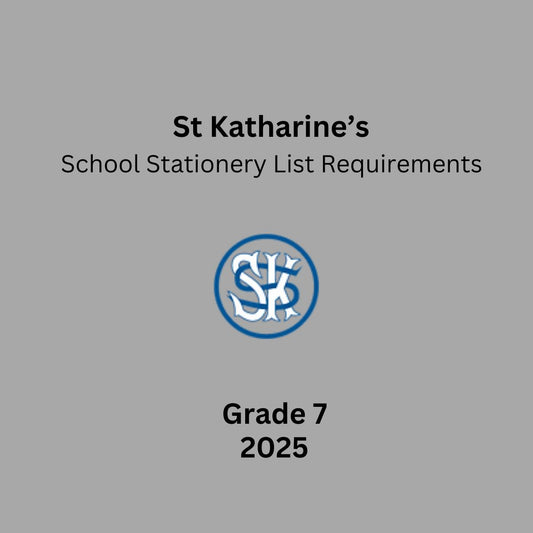 St Katharine's Grade 7 Stationery List 2025