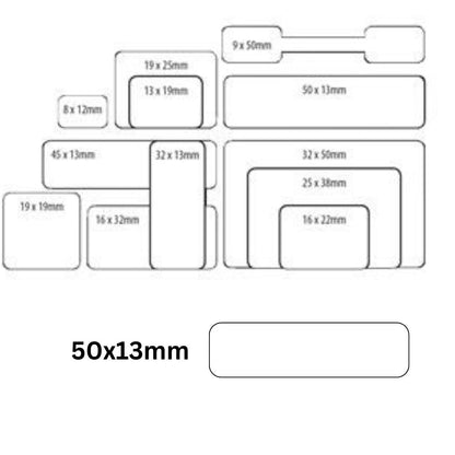 Tower White Roll Labels