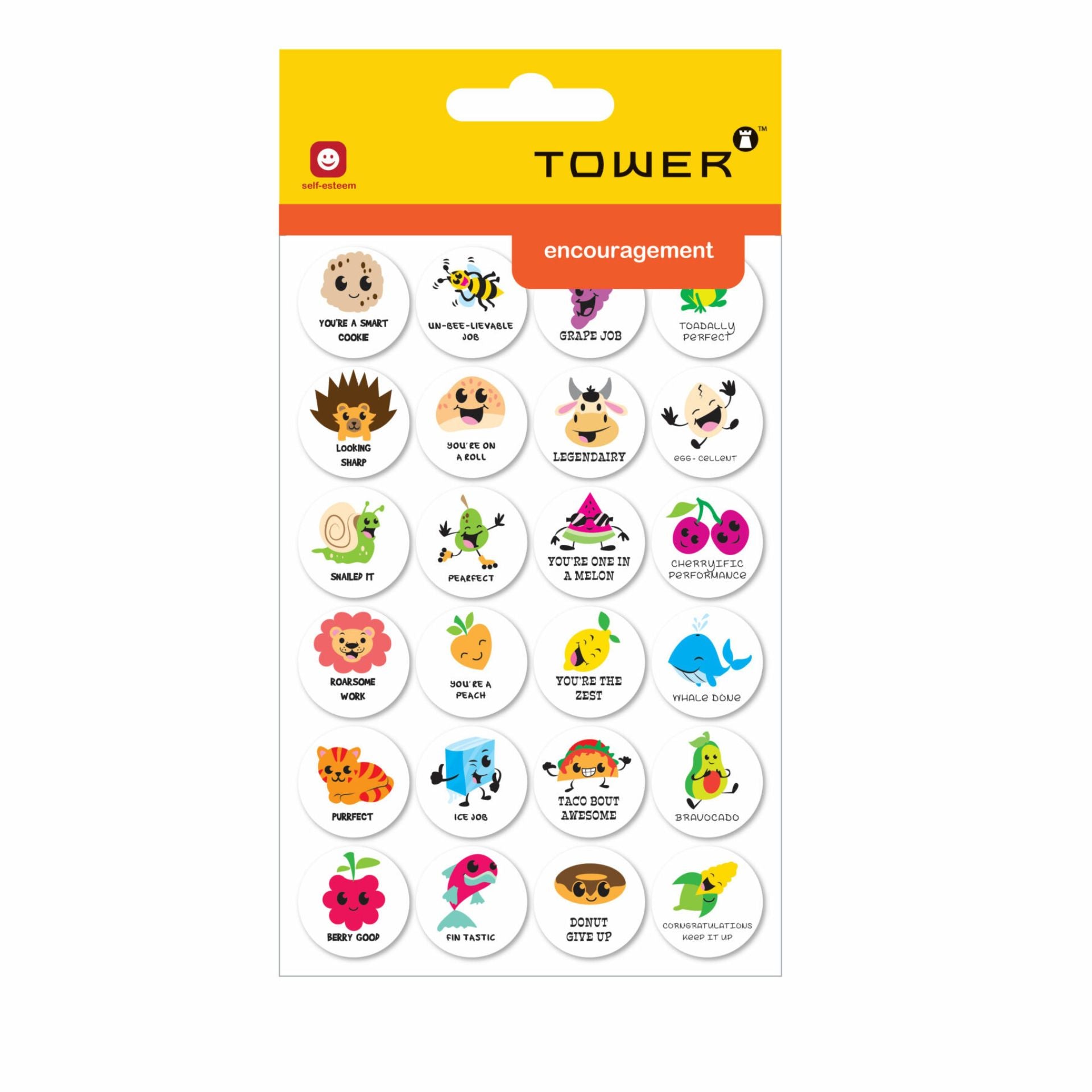 Tower Pun Stickers – Paperly