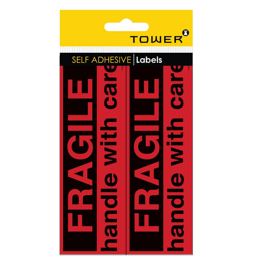 Tower Fragile Handle With Care Label