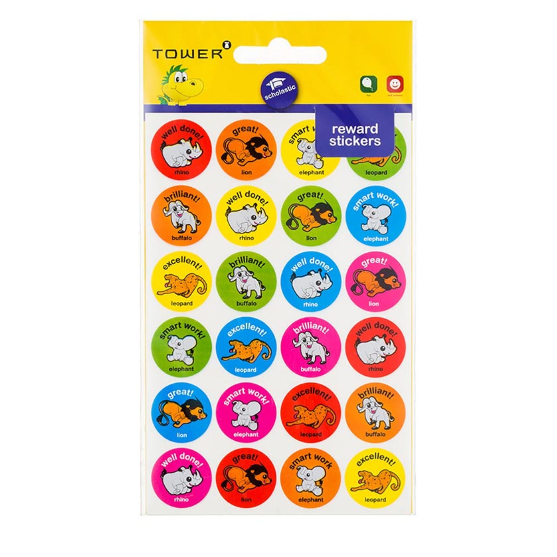 Tower Reward Stickers Big 5 – Paperly