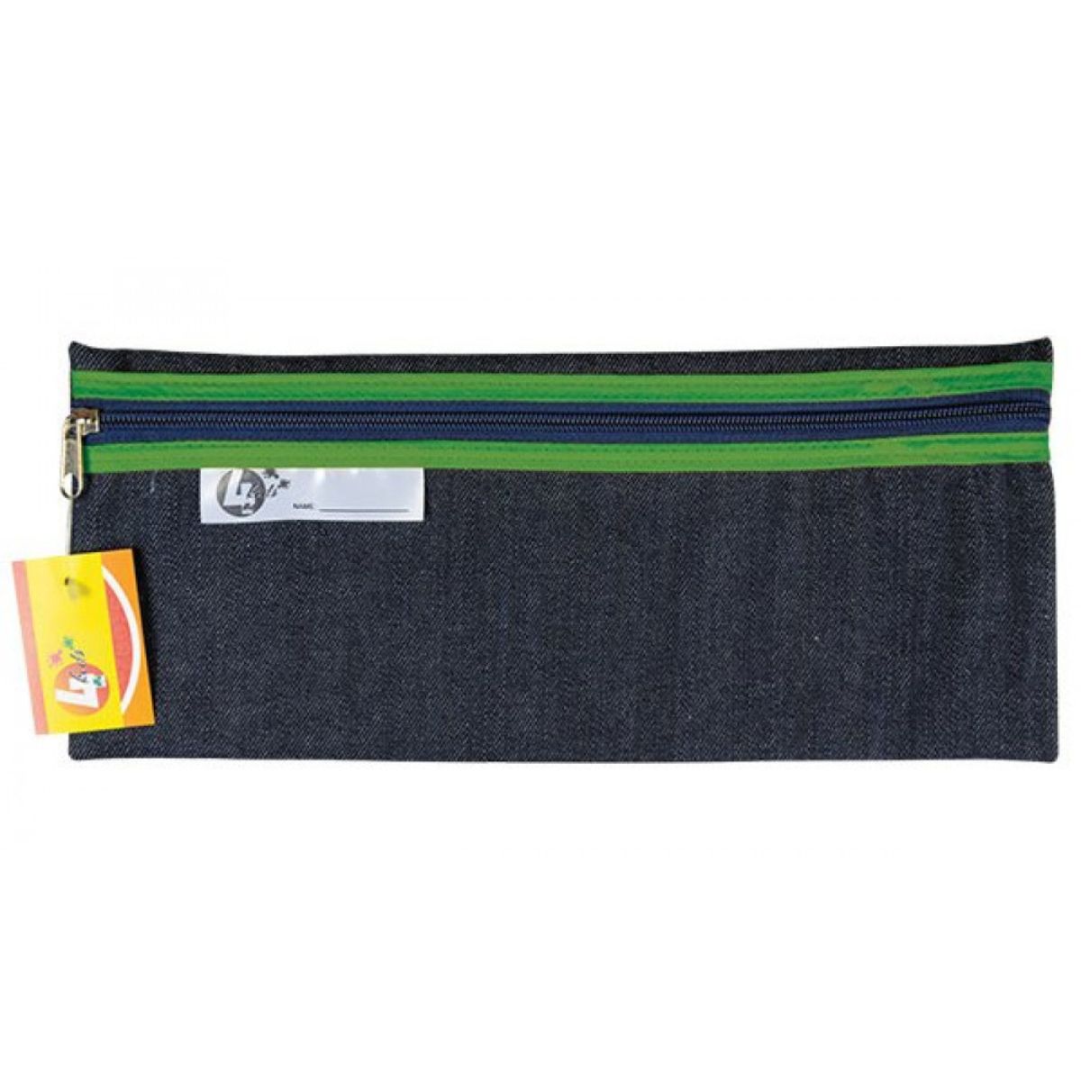 Denim School Pencil Bag - 33cm
